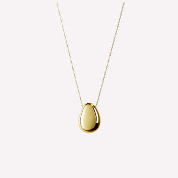 Pebble Serenity Necklace in 92.5 Sterling Silver