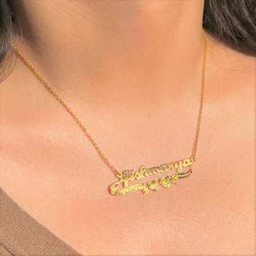 Amour Name Necklace