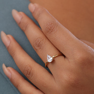 Dew-Kissed Diamond Ring