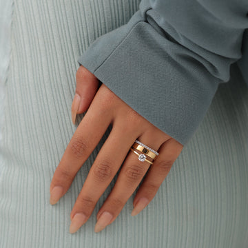 Trinity Fusion Stackable Rings