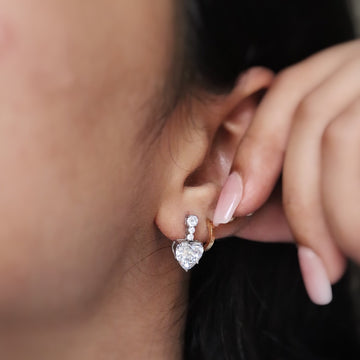 Alia Heart Earrings