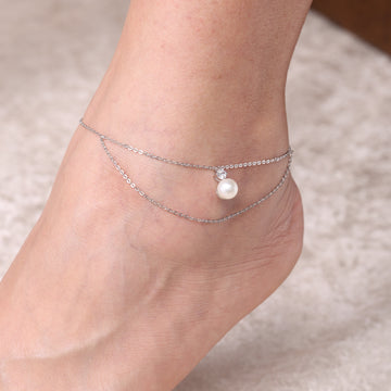 Timeless Pearl Anklet