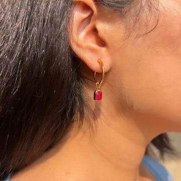 Crimson Earrings