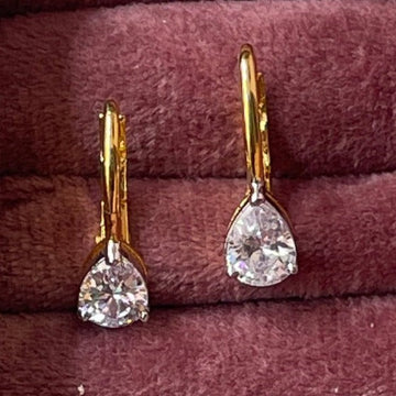 Dandelion Pear Earrings