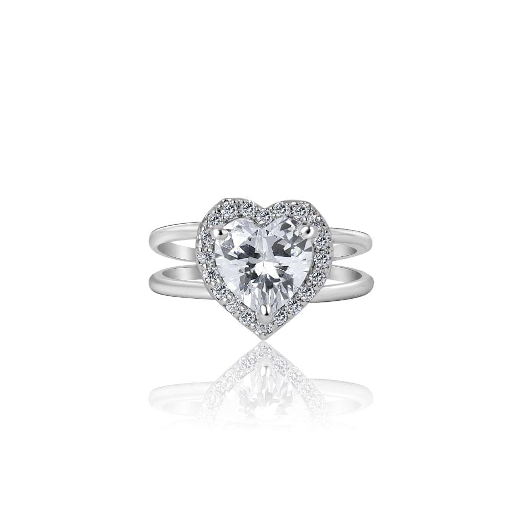 Amour Solitaire Ring