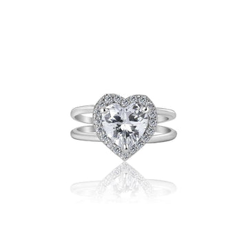 Amour Solitaire Ring